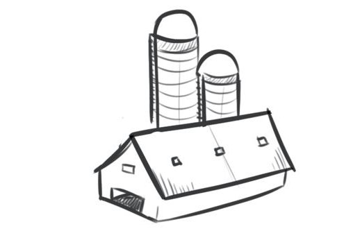 Hypor drawing farm